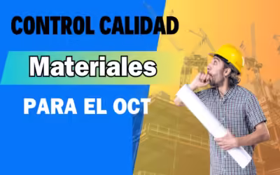 Control de calidad de los materiales utilizados