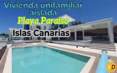 Vivienda unifamiliar aislada en islas canarias